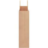  Papirnate vrećice 250 kom s ručkama smeđe 32x12x42 cm | shoptok.hr