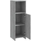  Kopalniška omarica siva sonoma 30x30x95 cm inženirski les, (20667953) | Shoptok.si