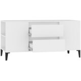 TV ormarić bijeli 102 x 44,5 x 50 cm od konstruiranog drva | shoptok.hr