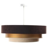  Luster na sajli TRINITI 1xE27/60W/230V braon/zlatna/bež | Eponuda.com