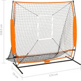  Mreža za vježbanje bejzbola crna 174 x 76 x 158,5 cm | Eponuda.com