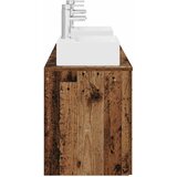  Set ormarića za kupaonicu 3 kom. Staro drvo 49,5 x 41 x 62,5 cm | shoptok.hr