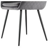 Eglo 424705 - Trpezarijska stolica APALIT 87,5x58,5 cm siva | Eponuda.com