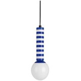 Leitmotiv Plava metalna viseća svjetiljka ø 12 cm Rayado Retro – | shoptok.hr