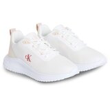 Calvin Klein Jeans Superge Eva Runner L-Up Mix Mesh Logo Ck YW0YW01851 Bela | Shoptok.si