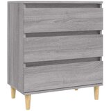 vidaXL Komoda siva sonoma 60x35x70 cm inženirski les | Shoptok.si
