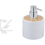 Allstar Bijeli plastičan dozator sapuna 350 ml Lyon – | shoptok.hr