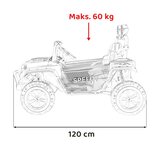  Dječji automobil na akumulator PASSION 4x4 Off-Road, rozi | shoptok.hr