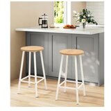 Hanah home Barski set sto i stolice Mola Set 100, 100x90x40 cm, Bijela | Eponuda.ba
