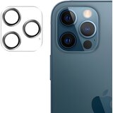 Joyroom Zaščitno steklo za kamero za Apple iPhone 12 Pro Max - Srebrna Cene