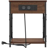  Noćni ormar 2 pcs Smeđi hrast 41 x 31 x 51 cm Konstruirano drvo | Eponuda.com