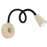 Orion prigušiva fleksibilna zidna lampica dotty 1xGU10/10W/230V bež/crna | Eponuda.com