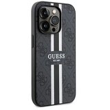  Originalna GUESS Hardcase GUHMP15LP4RPSK torbica za iPhone 15 Pro (Magsafe 4G Printed Stripes / crna) | shoptok.hr