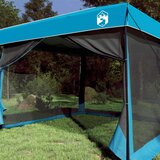  Set Kamp Šatora s krovom s pohranom 2 pcs Plava Tafta i Tkanina | shoptok.hr