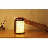 Gingko Bijela/u tamnoj prirodnoj boji LED stolna lampa (visina 4 cm) Origami – | shoptok.hr