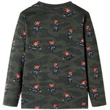  Dječja pidžama s dugim rukavima kaki 116 | shoptok.hr