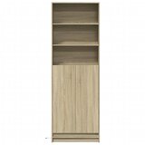  Visoka komoda LED boja hrasta 69x32,5x200 cm konstruirano drvo | shoptok.hr