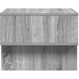  Klubska miza Siva Sonoma 48 x 46 x 35 cm Konstruiran les, (5000120431) | Shoptok.si