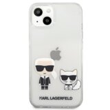 Karl Lagerfeld KLHCP13MCKTR za iPhone 13 6.1 prozorna zaščita - Karl and Choupette | Shoptok.si