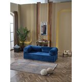 Atelier Del Sofa Kanepe 200 trosed na razvlačenje 200 cm, tamnoplava u
