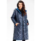 Awama Woman's Coat A685 Navy Blue | Eponuda.ba
