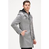 Dewberry PLT8376 MEN'S COAT-GRAY cene