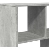 vidaXL Knjižna omara betonsko siva 100x33x156,5 cm inženirski les | Shoptok.si