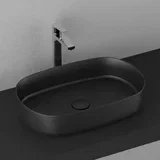 nadgradni lavabo 55cm matt black