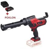 Einhell akumulatorski pištolj za silikon TE-SG 18/10 Li + POKLON starter kit Power X-Change 18V 2.5Ah 4512097 Cene