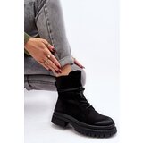 Boto Women's Chunky Sole Ankle Boots Black Narelona | ePonuda.com
