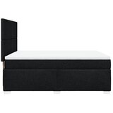  Krevet s oprugama i madracem crni 140x200 cm od tkanine | shoptok.hr