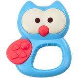 Lean_Toys Komplet ropotulj, grizala, pisane pastelne živali, 4 kosi | Shoptok.si