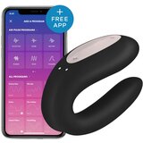 Satisfyer vibrator za parove Double Joy, crni Cijene