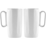 Vialli Design Bele lončene skodelice v kompletu 2 ks 330 ml Fuori – | Shoptok.si