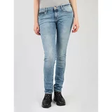 Wrangler Jeans skinny Best Blue Low Waist Courtney W23SX7850 Modra