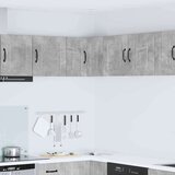  Stenska kuhinjska omarica z vrati Betonsko siva 57 x 57 x 40 cm | Shoptok.si