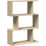 Pregrada regal za knjige 3 razina hrast 70x24x97 cm drveni | Eponuda.ba