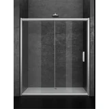 tuš paravan lux 2 hrom profili 120x200cm providno staklo