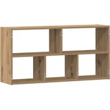  Zidna polica boja artisian hrast 100x25x50 cm drveni | shoptok.hr