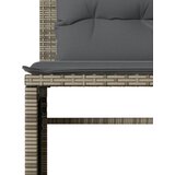  4-dijelni set vrtnih sofa od poliratana s jastucima sivi | shoptok.hr
