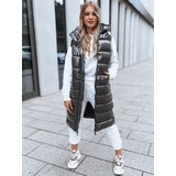 DStreet Women's quilted vest GANTINI dark gray | shoptok.hr
