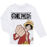 name it Majice z dolgimi rokavi NKMARK ONEPIECE Bela Cene