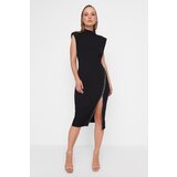 Trendyol Black Zipper Detailed Woven Dress Cijene