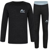 Husky Children's merino thermal underwear Merbo K black | shoptok.hr