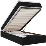 vidaXL otomanski okvir kreveta s madraca crni 100x200cm tkanine | shoptok.hr