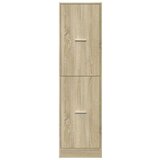 vidaXL Lekarniška omara sonoma hrast 40x41x144,5 cm inženirski les | Shoptok.si