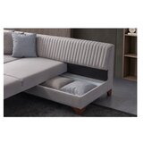 Atelier Del Sofa Ugaona garnitura Zapad Desno, 230 x 285 cm, Krem | Eponuda.ba