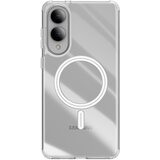 AVIZAR MagSafe ohišje za Samsung Galaxy S25 Edge polikarbonatni silikonski gel, Prozorno, (5000015976) | Shoptok.si