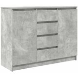  Komoda s ladicama beton siva 100,5x35x76 cm konstruirano drvo | shoptok.hr