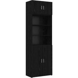  Ormar sa policama Crni hrast 70 x 42,5 x 225 cm | shoptok.hr